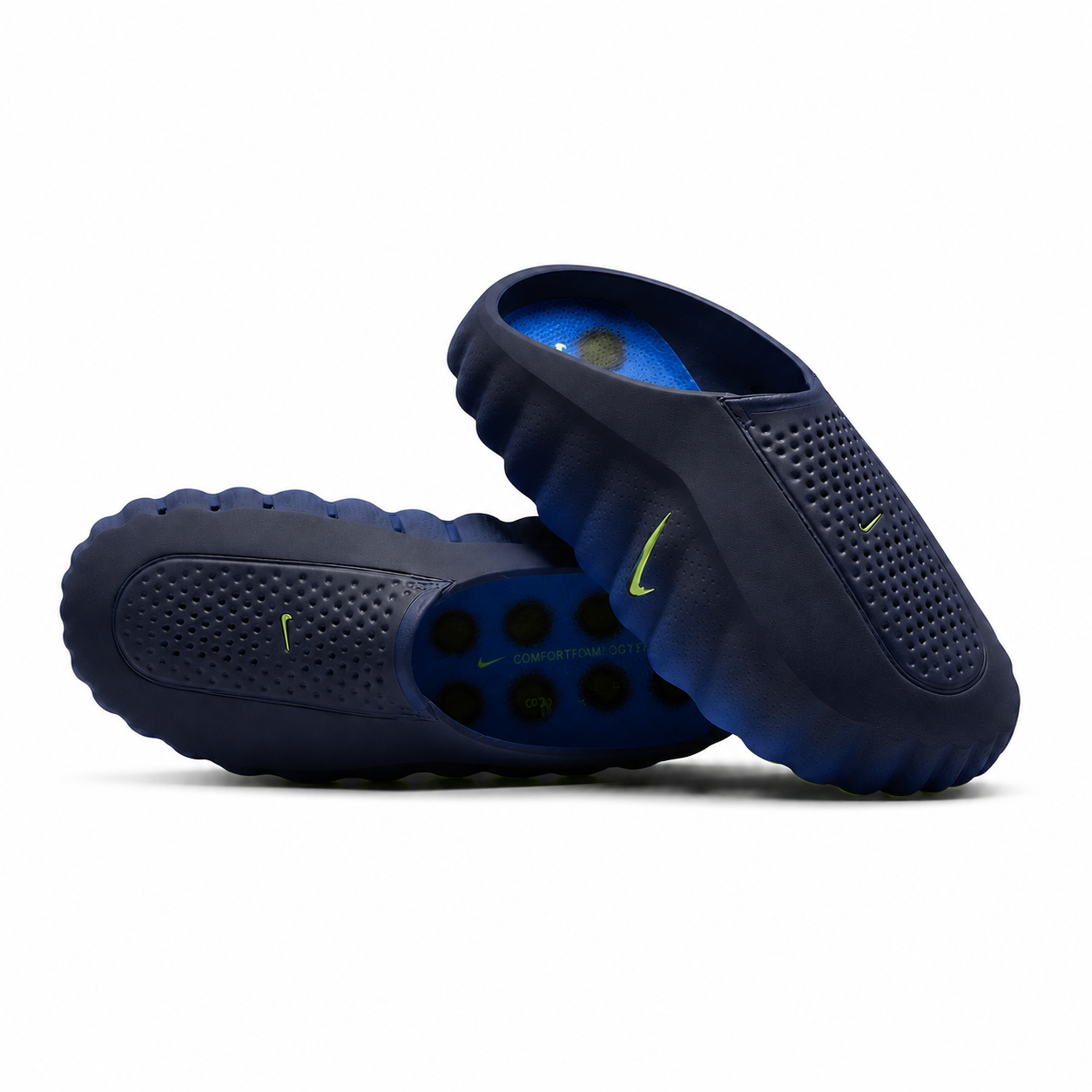 NIKE MIND 001  AZUL TURQUI / AMARILLO