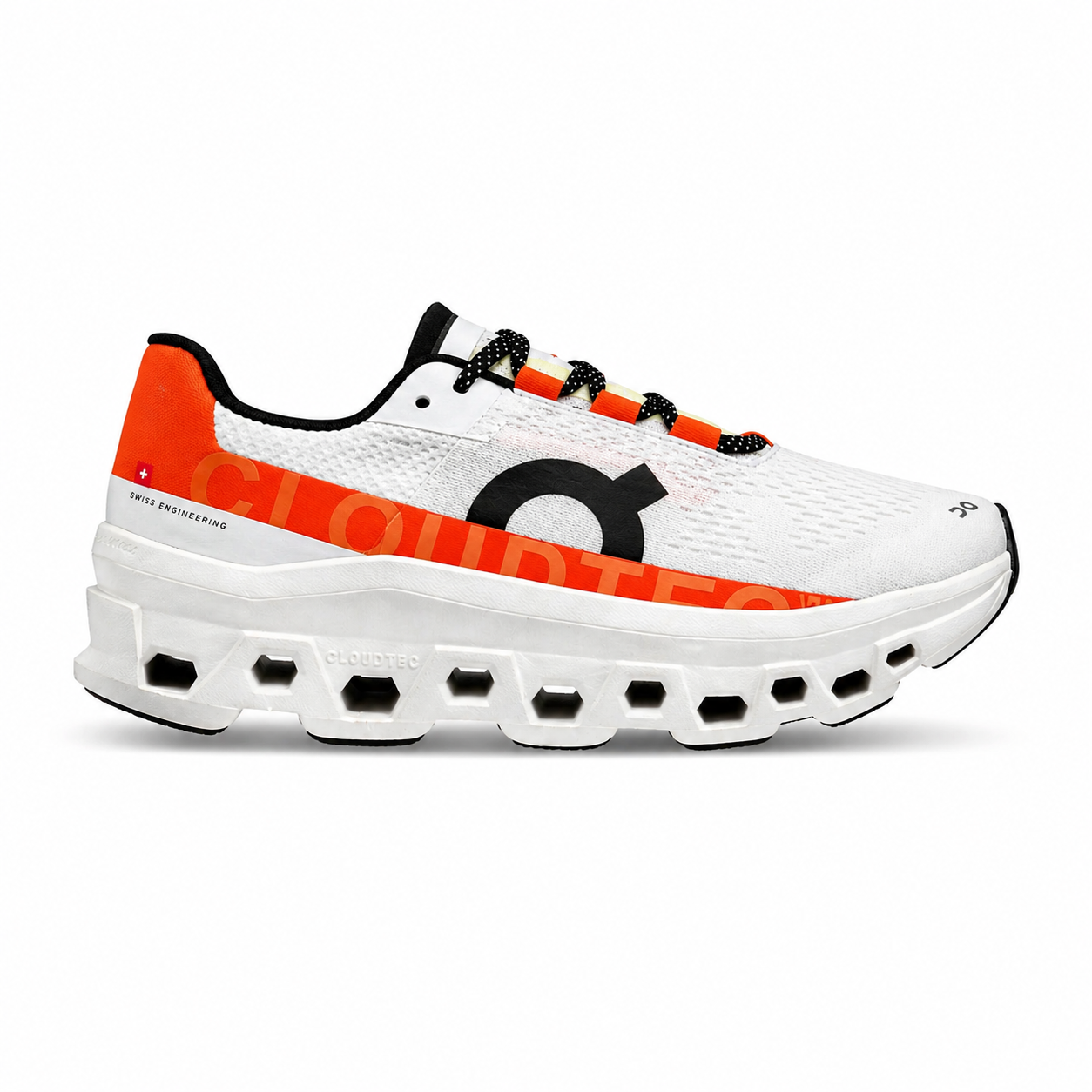 ON RUNNING CLOUDMONSTER BLANCO/NARANJA