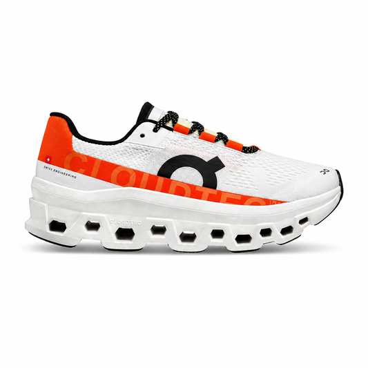ON RUNNING CLOUDMONSTER BLANCO/NARANJA
