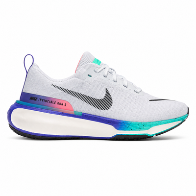 NIKE INVINCIBLE RUN 3 BLANCO/AZUL-NARANJA