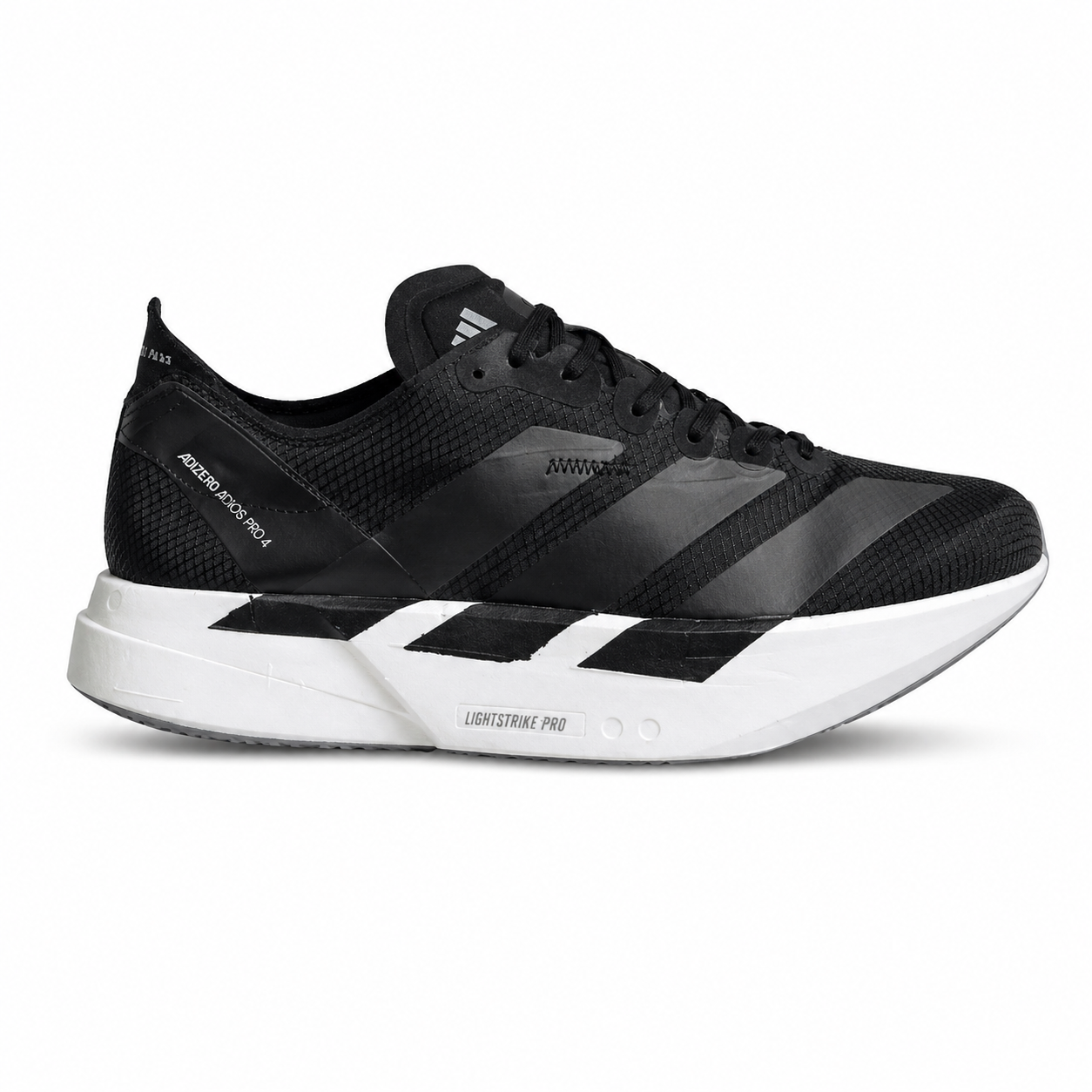 ADIDAS ADIZERO ADIOS PRO 4 NEGRO/LINEAS NEGRAS/BLANCO