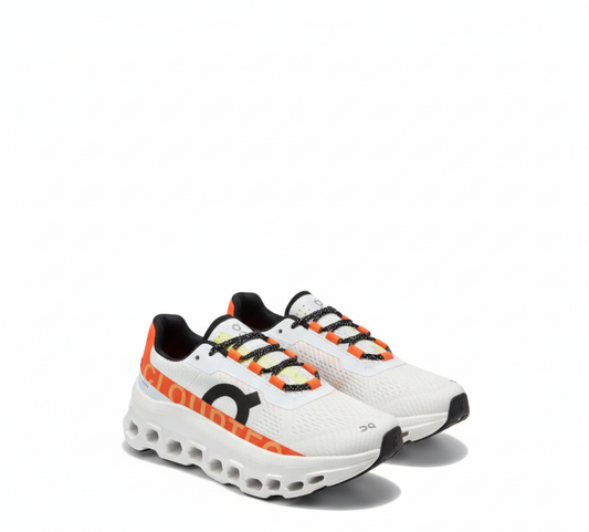 ON RUNNING CLOUDMONSTER BLANCO/NARANJA