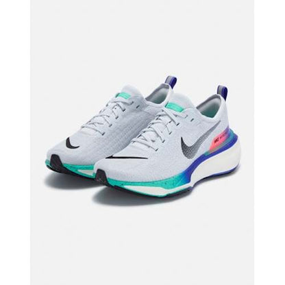 NIKE INVINCIBLE RUN 3 BLANCO/AZUL-NARANJA