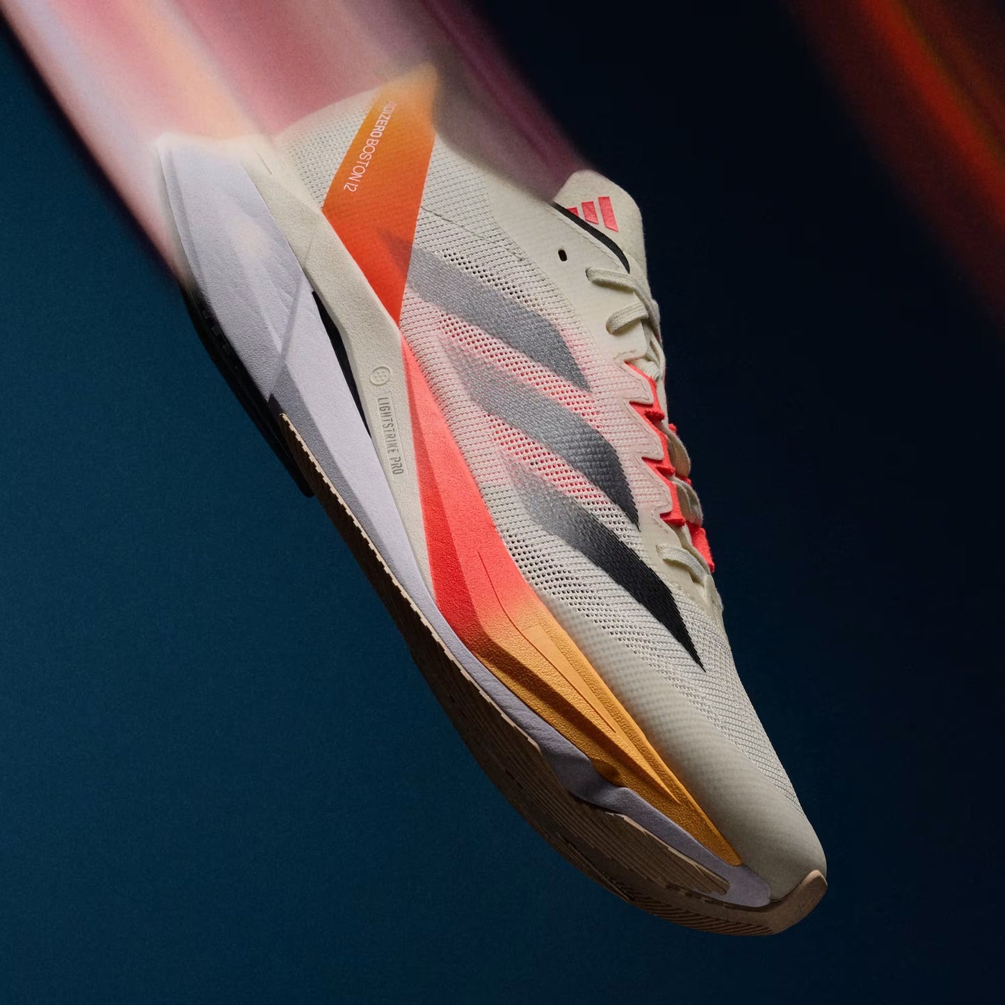 ADIDAS ADIZERO BOSTON 12 BEIGE NARANJA
