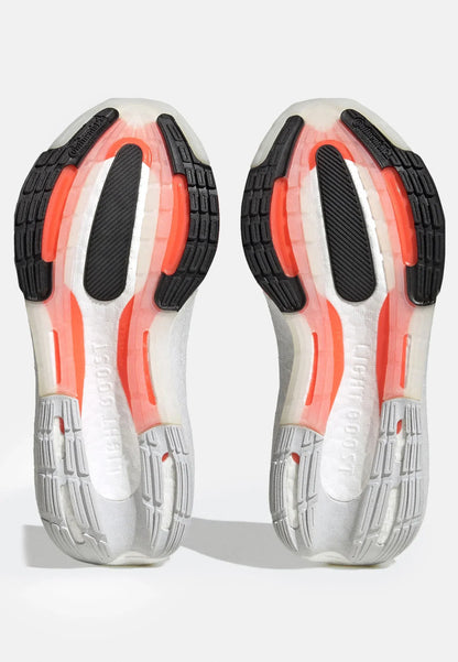 ADIDAS ULTRABOOST LIGHT BLANCO - NARANJA