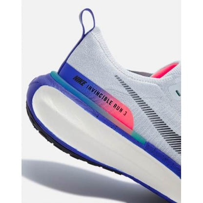 NIKE INVINCIBLE RUN 3 BLANCO/AZUL-NARANJA