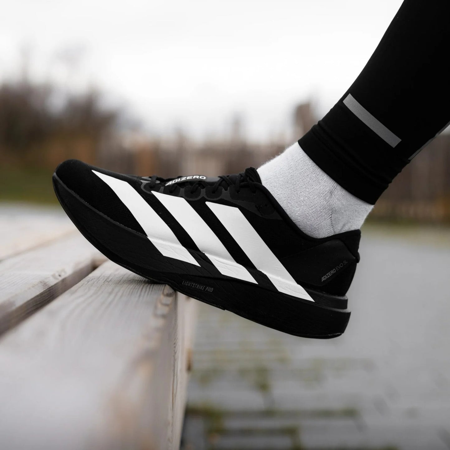 ADIDAS ADIZERO EVO SL NEGRO/BLANCO