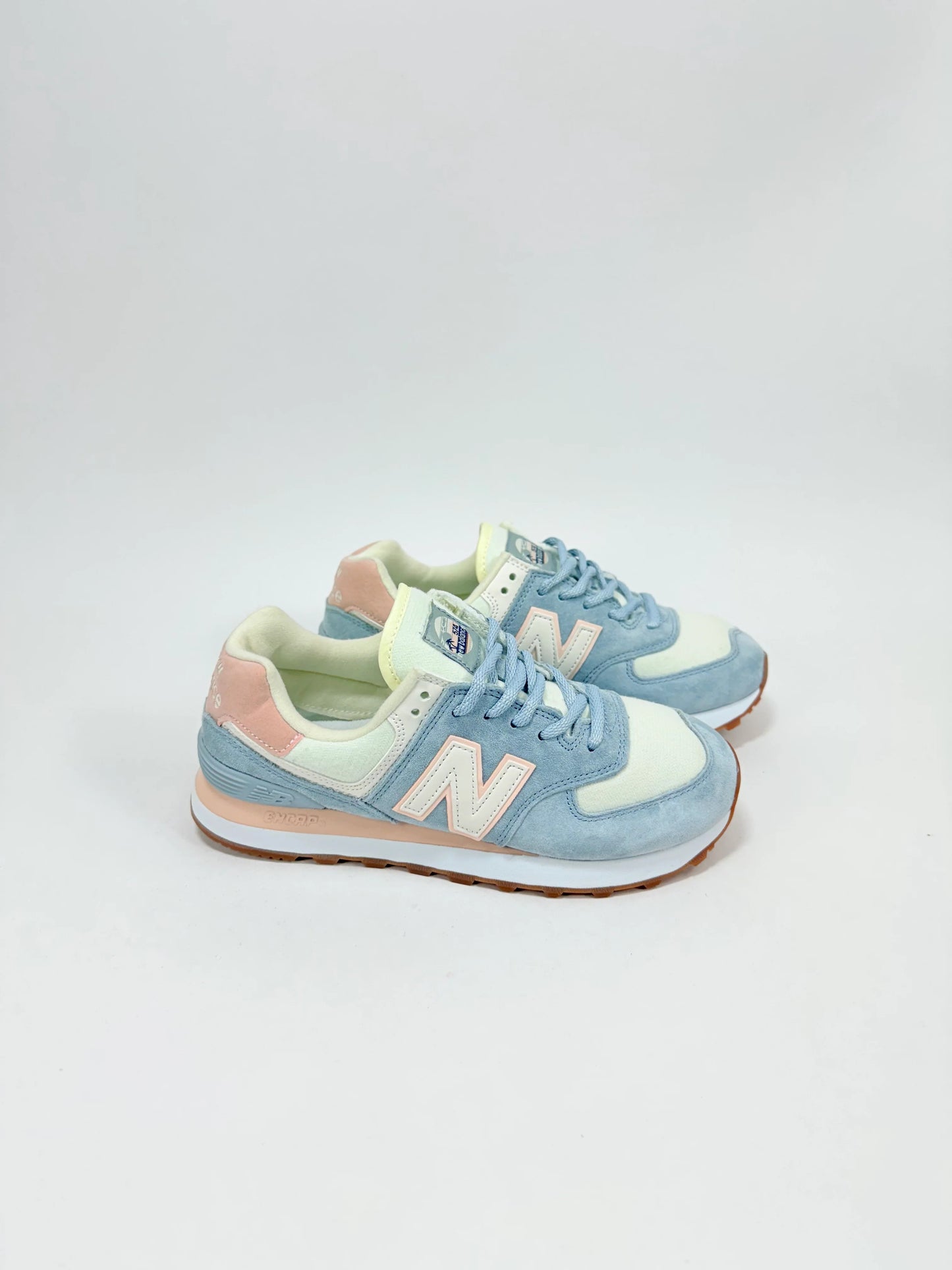NEW BALANCE 574 AZUL/ROSA