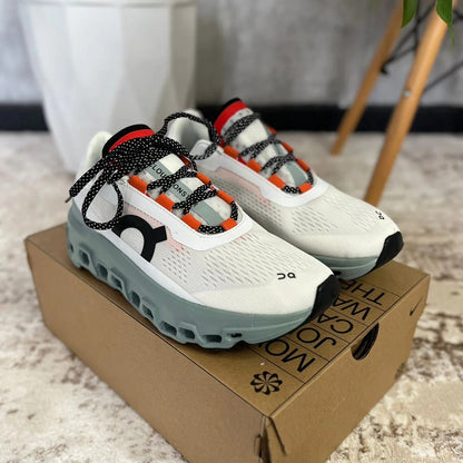 ON RUNNING CLOUDMONSTER BLANCO/VERDE