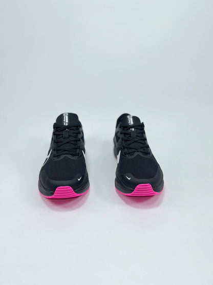 NIKE ZOOM X :) NEGRO/FUCSIA