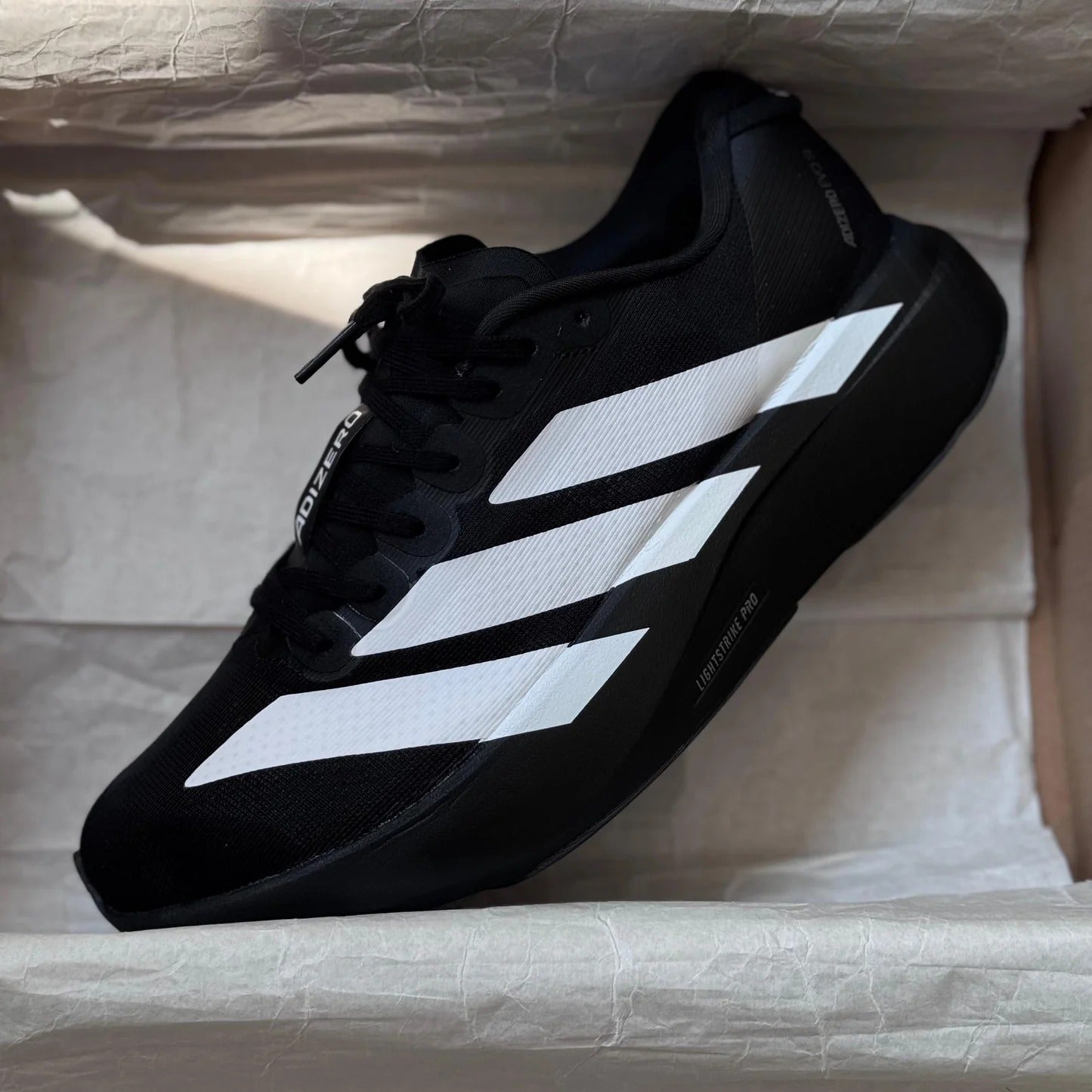 ADIDAS ADIZERO EVO SL NEGRO/BLANCO