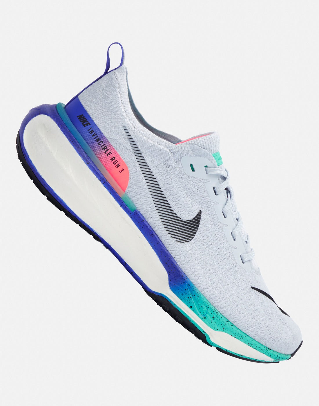 NIKE INVINCIBLE RUN 3 BLANCO/AZUL-NARANJA