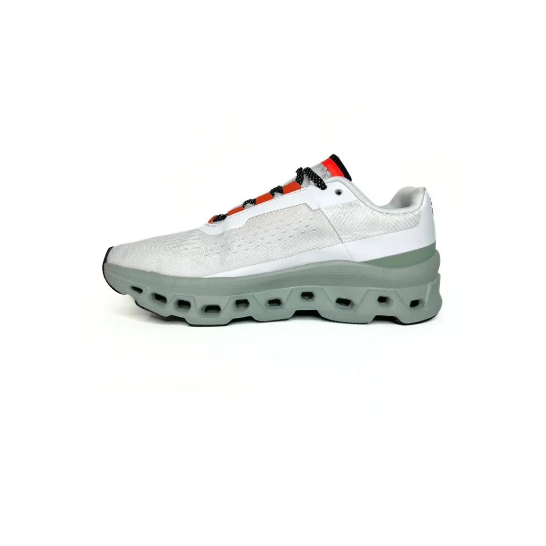 ON RUNNING CLOUDMONSTER BLANCO/VERDE