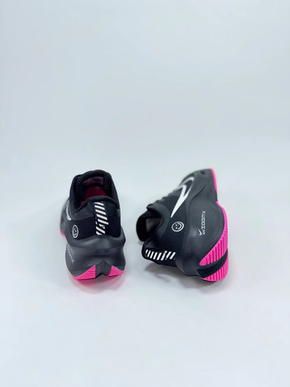 NIKE ZOOM X :) NEGRO/FUCSIA