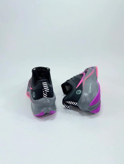 NIKE ZOOM X :) NEGRO/LILA