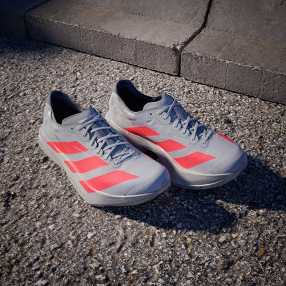 ADIZERO ADIOS PRO 4 GRIS/ROJO